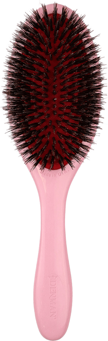 D81M Medium Style & Shine Brush Pink Crush, från Denman.