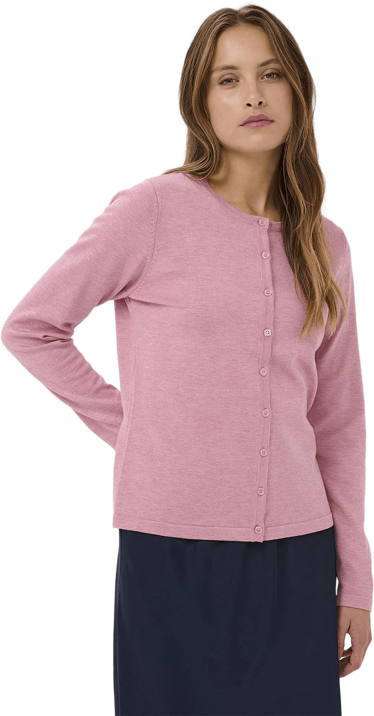 MilaSZ Cardigan, från Saint Tropez, i färgen Foxglove Melange.