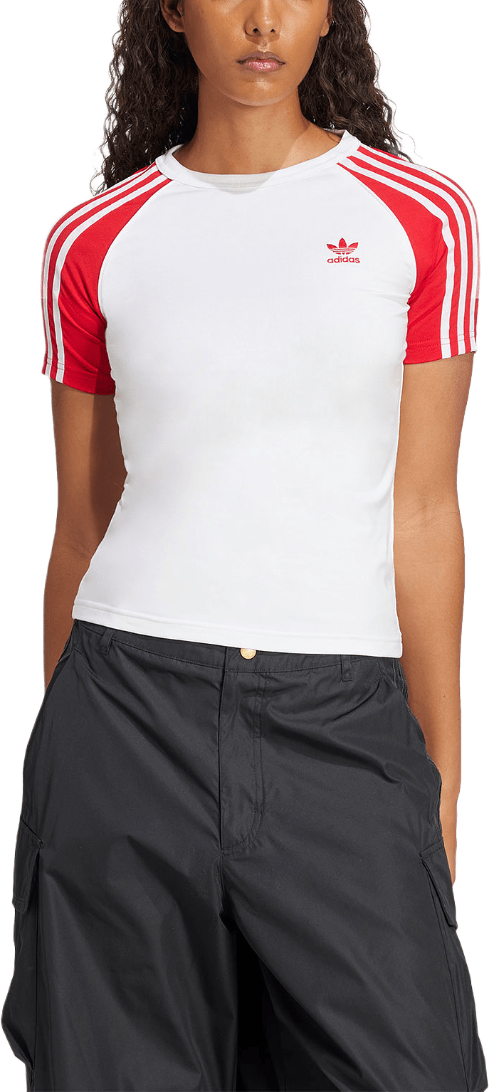 Adicolor 3-Stripes Raglan Slim T-Shirt