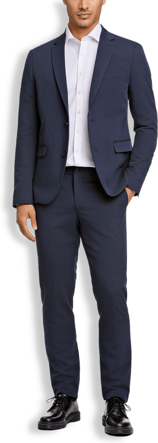 Fine Twill Stretch Suit