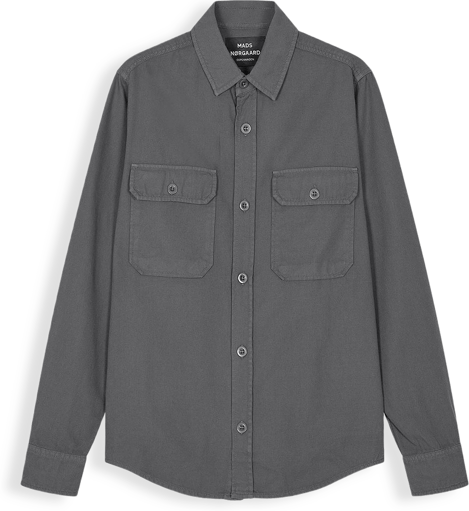 Dyed Canvas Shirt