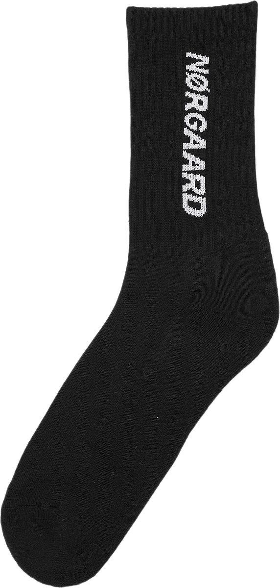 Tennis Classic Sock, från Mads Nørgaard, i färgen Black.