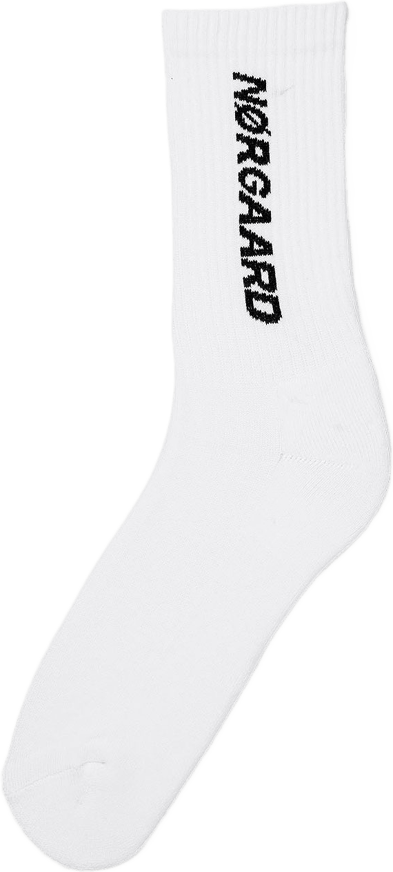 Tennis Classic Sock, från Mads Nørgaard, i färgen White.