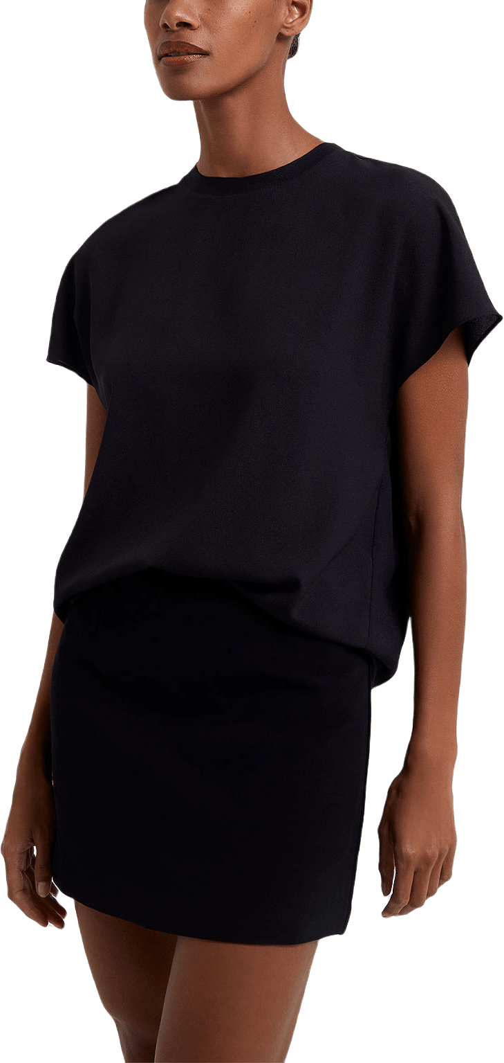 Crew Neck Top, från French Connection, i färgen Black.