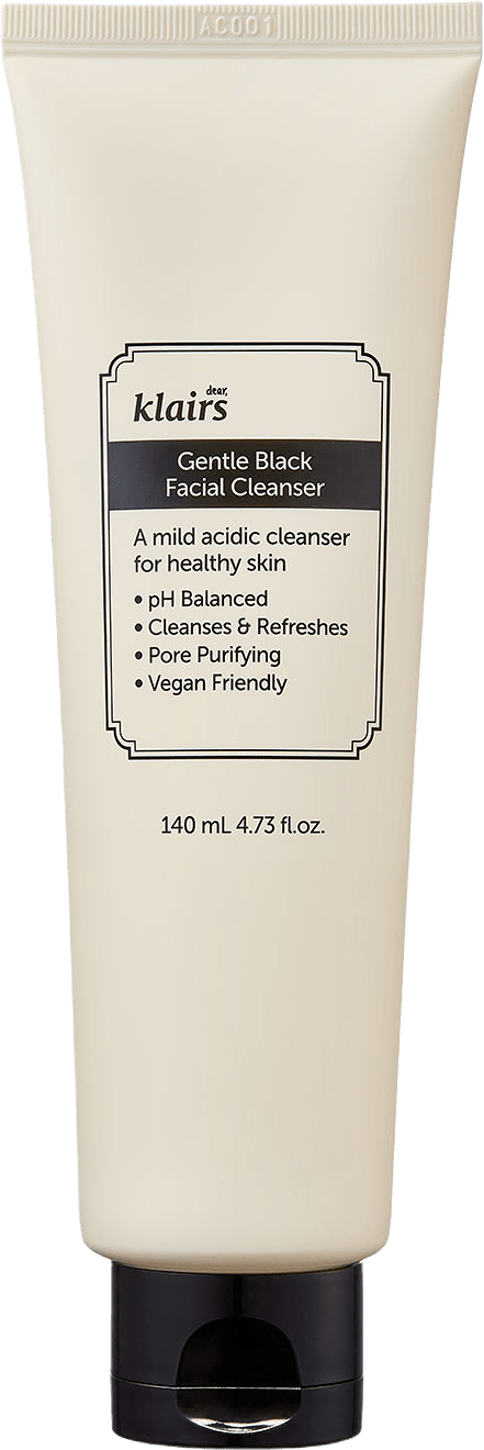 Gentle Black Facial Cleanser