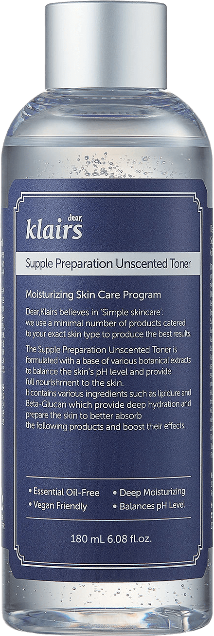 Supple Preparation Unscented Toner, från Klairs.