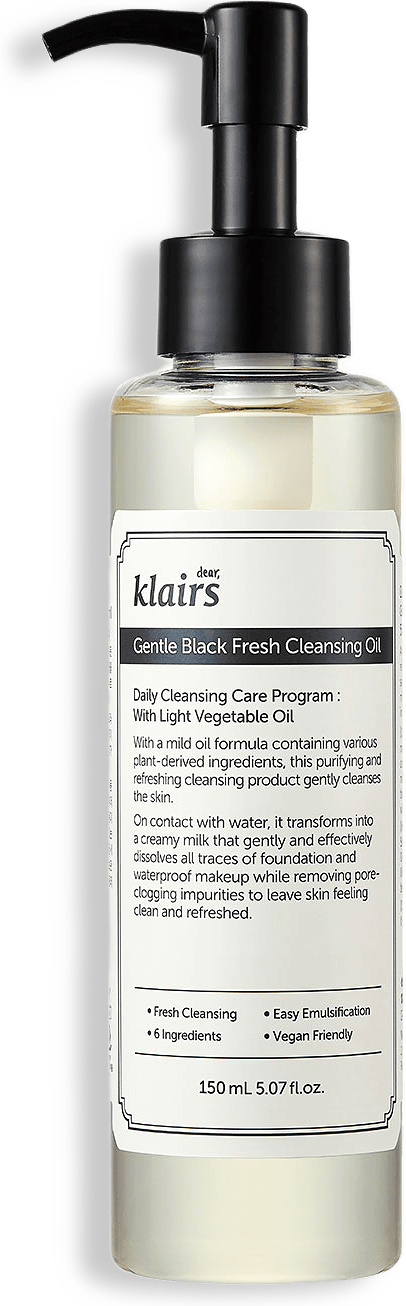 Gentle Black Fresh Cleansing Oil