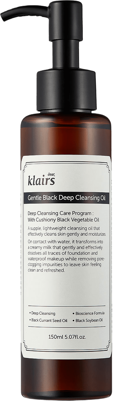 Gentle Black Deep Cleansing Oil, från Klairs.