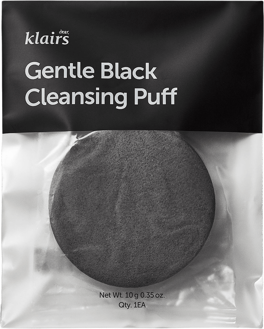 Gentle Black Cleansing Puff, från Klairs.