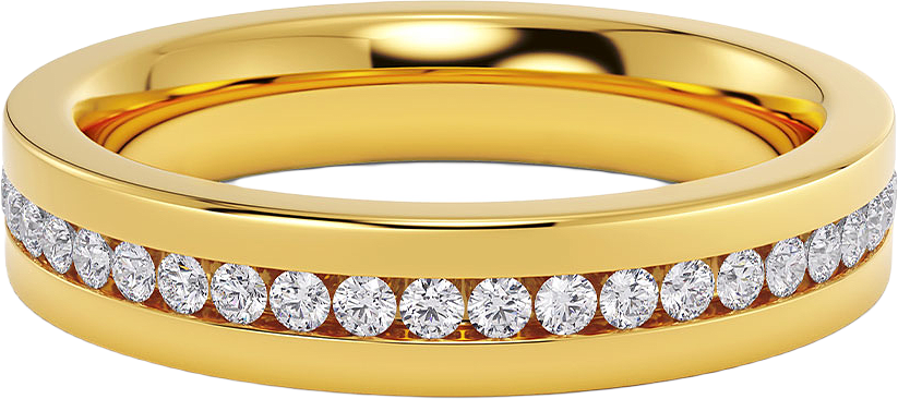 Josefin Ring, från Edblad, i färgen Gold.