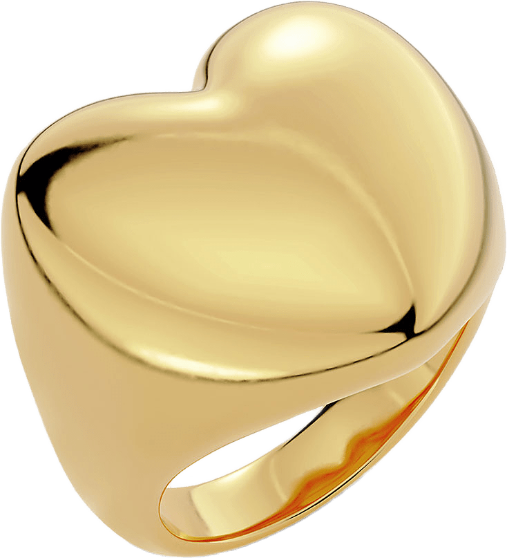 Barley Signet Ring, från Edblad, i färgen Gold.