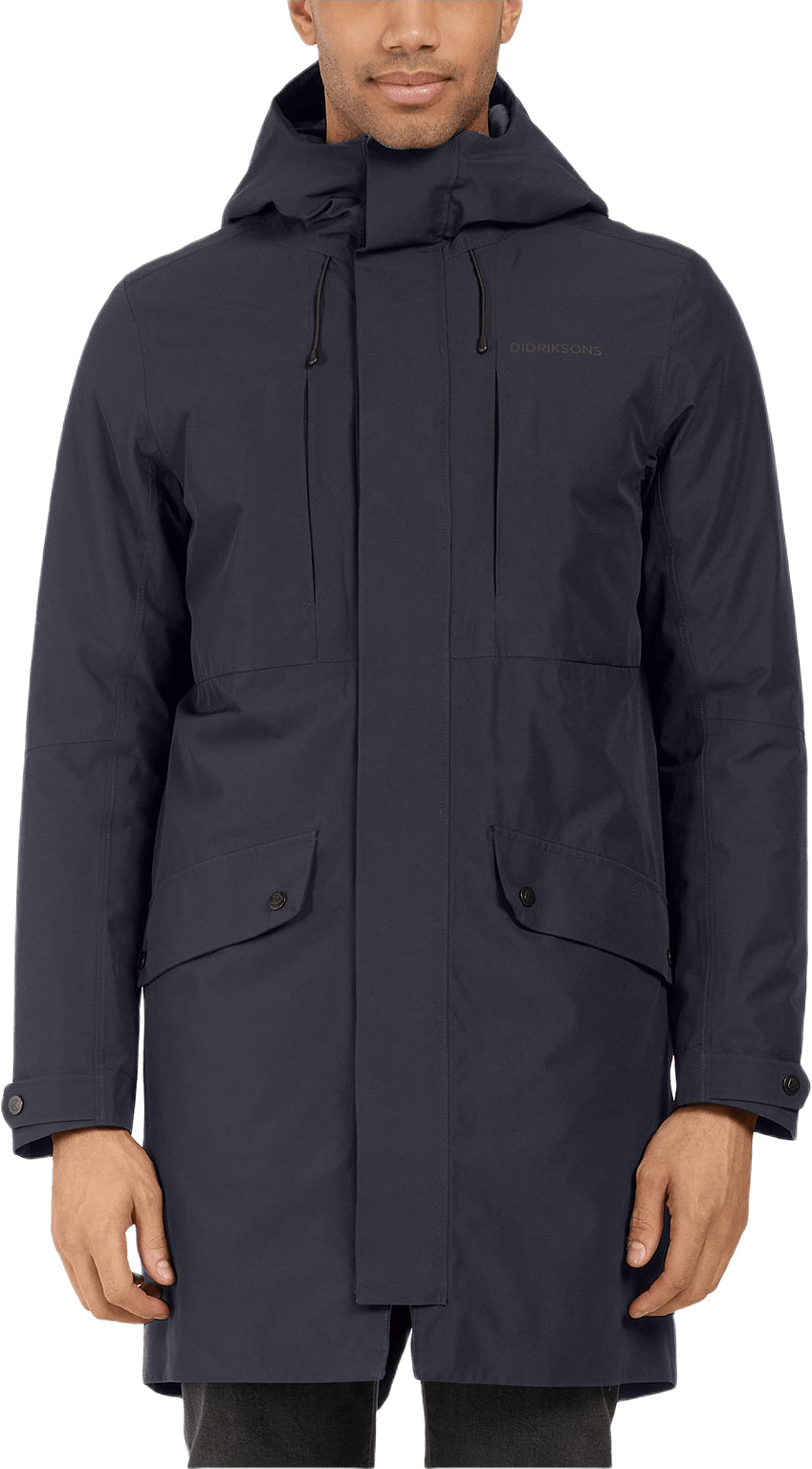Falke Parka, från Didriksons, i färgen Dark Night Blue.