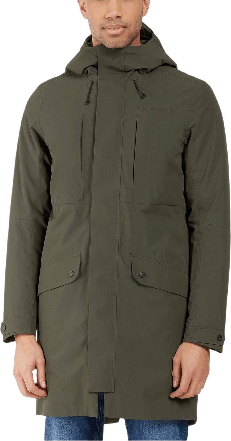 Falke Parka, från Didriksons, i färgen Deep Green.