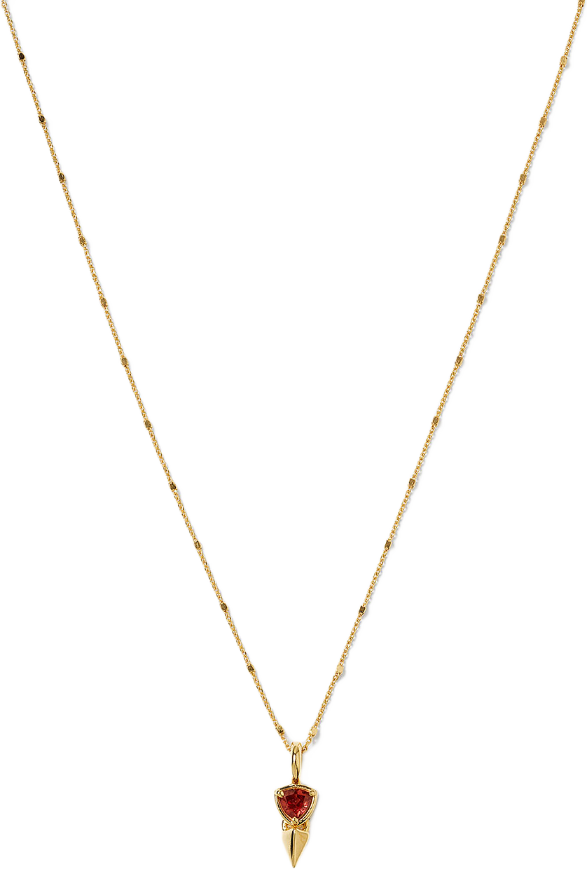 Mrs H Spike Necklace, från Syster P, i färgen Gold.