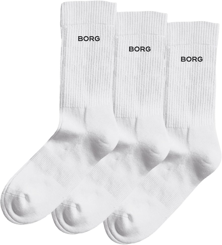 Essential Crew Sock 3P, från Björn Borg, i färgen Multipack 1.
