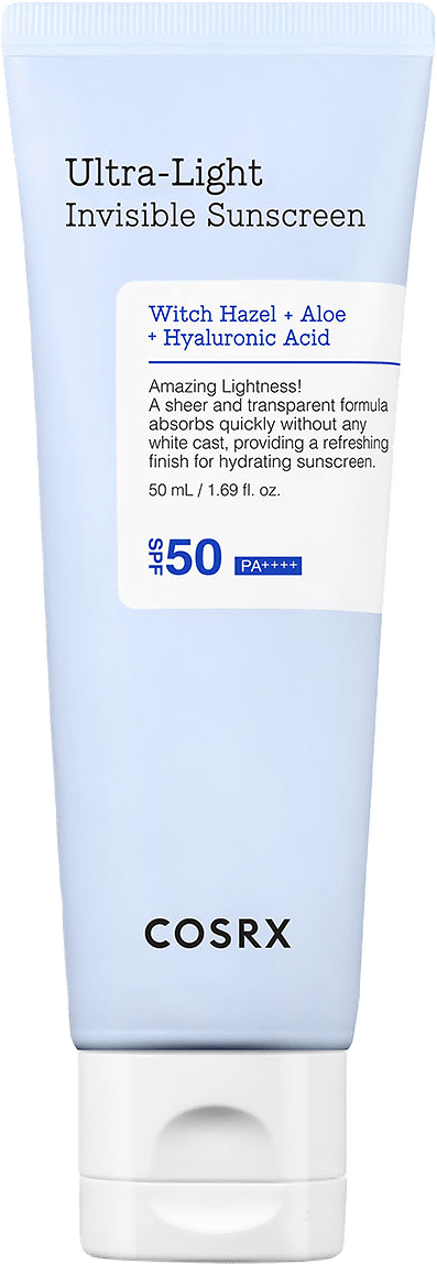 Ultra Light Invisible Sun Screen, från COSRX.