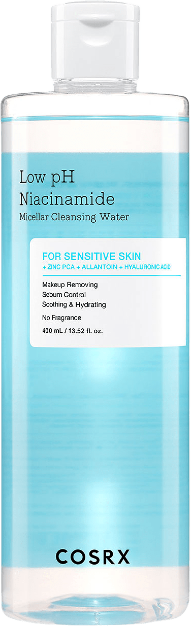 Low pH Niacinamide Micellar Cleansing Water, från COSRX.