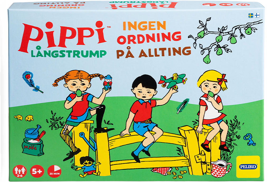 Pippi Ingen Ordning På Allting, från PIPPI, i färgen Multicolor.