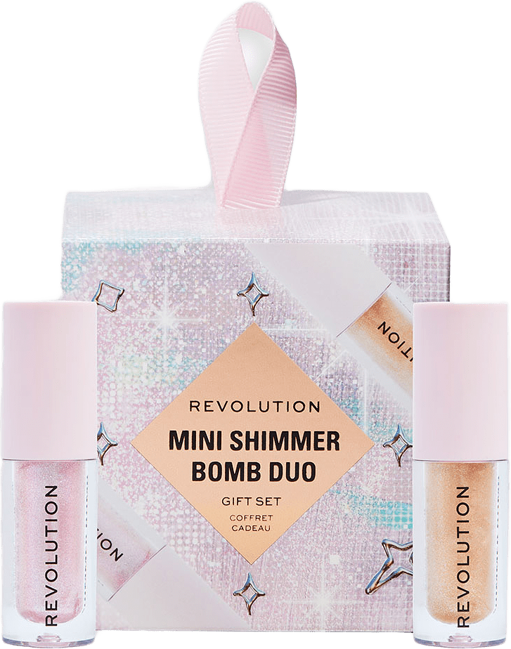 Revolution Revolution Mini Shimmer Bomb Duo Gift Set