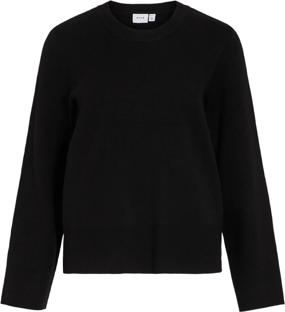 Vicassie O-Neck L/S Knit Top