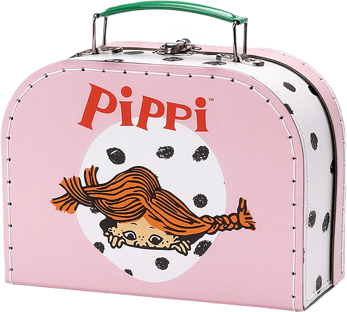 Pippi Pappväska 20 Cm, från PIPPI, i färgen Pink.