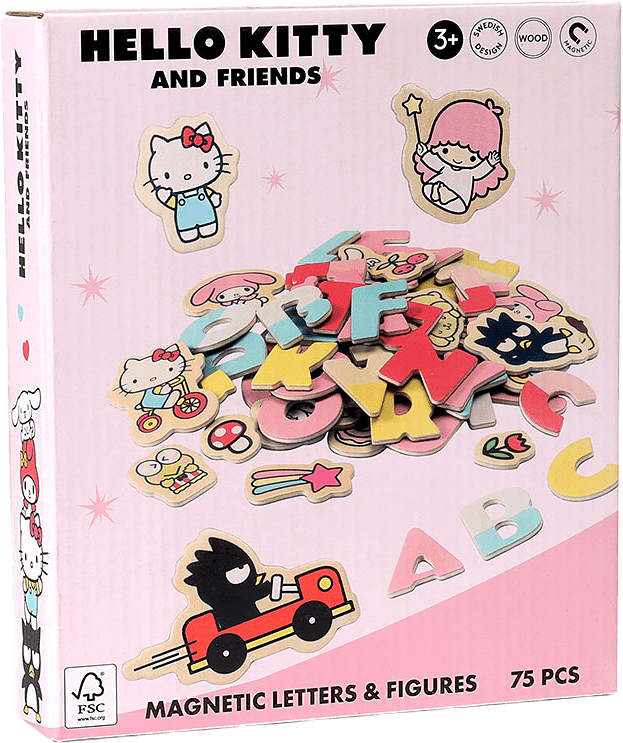 Hello Kitty Magnetbokstäver, från Hello Kitty.