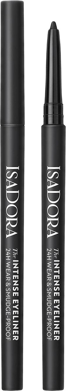 The Intense Eyeliner 24H Wear & Smudge-proof, från IsaDora, i färgen Intense Black.