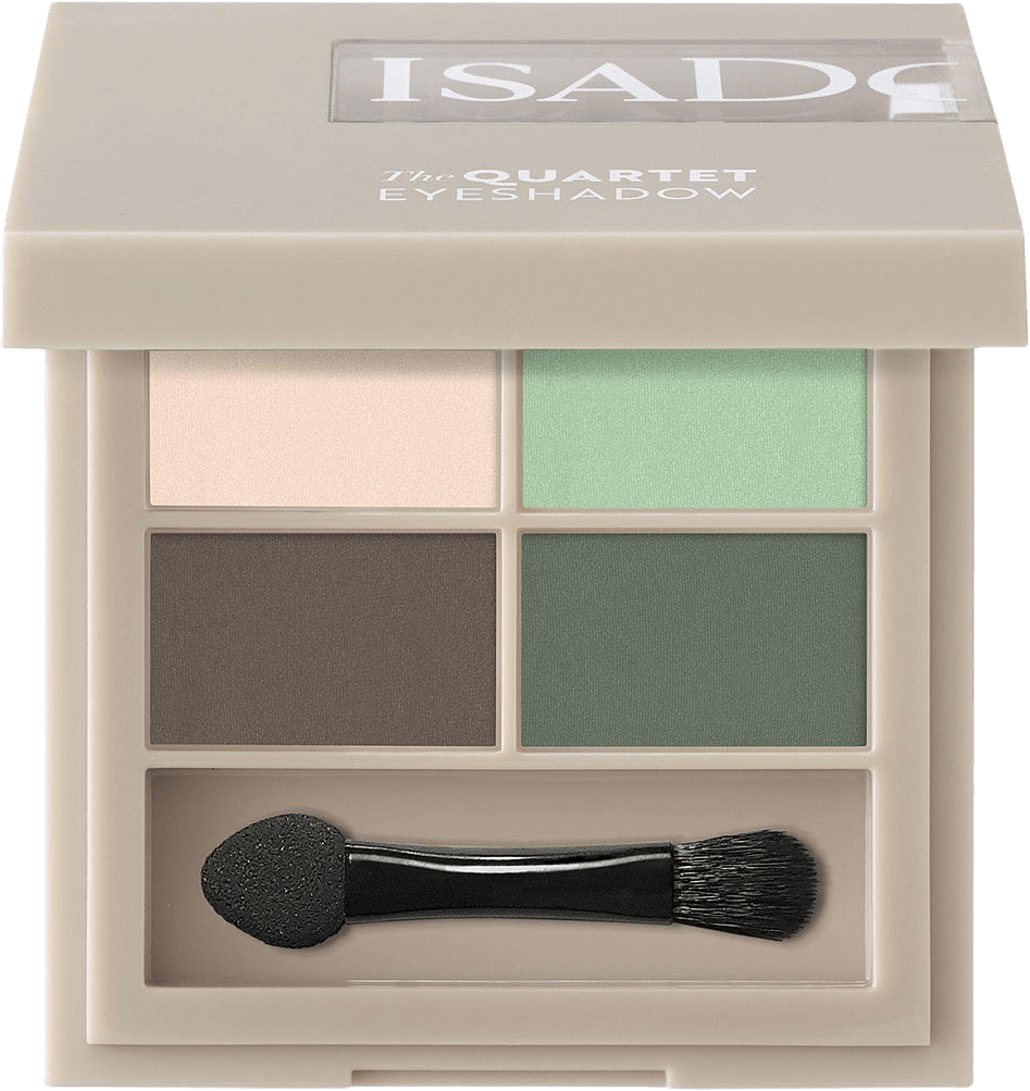 The Eyeshadow Quartet, från IsaDora, i färgen Neo Mint.