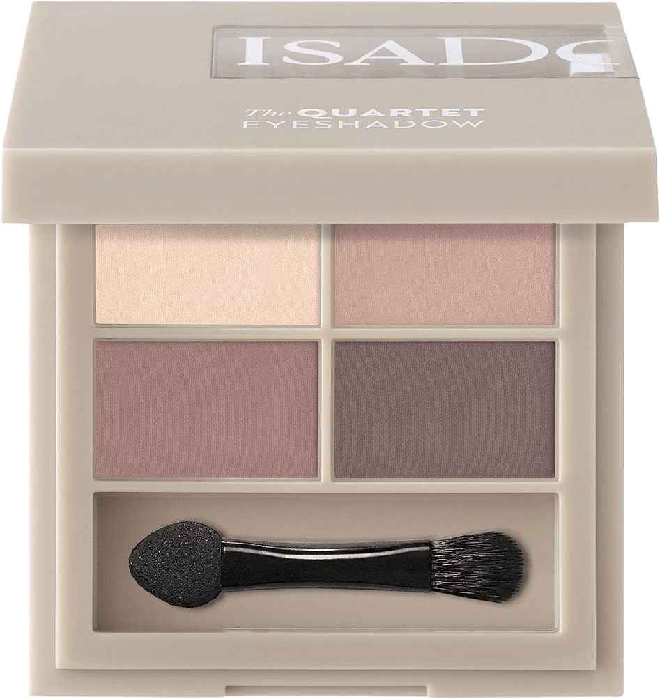 The Eyeshadow Quartet, från IsaDora, i färgen Muddy Nudes.