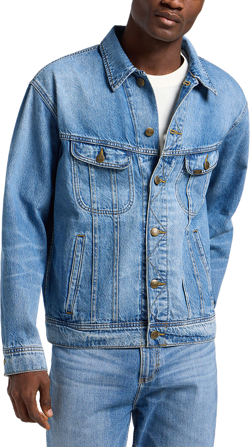 Relaxed Rider Jacket, från Lee, i färgen Sandstorm.