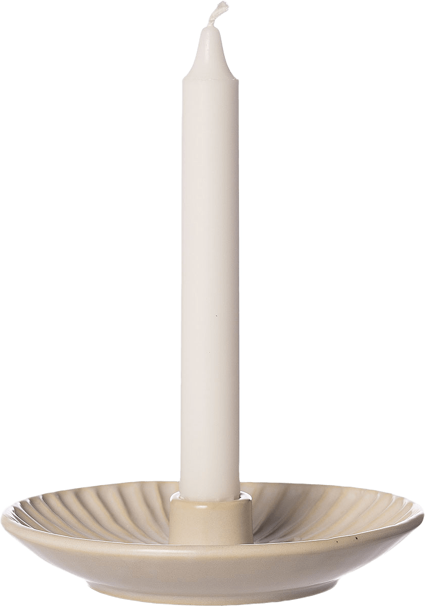 Ljuslykta, från ERNST, i färgen Naturvit.