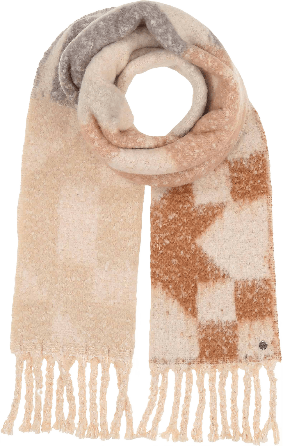 Scarf, från Fraas, i färgen Grey.