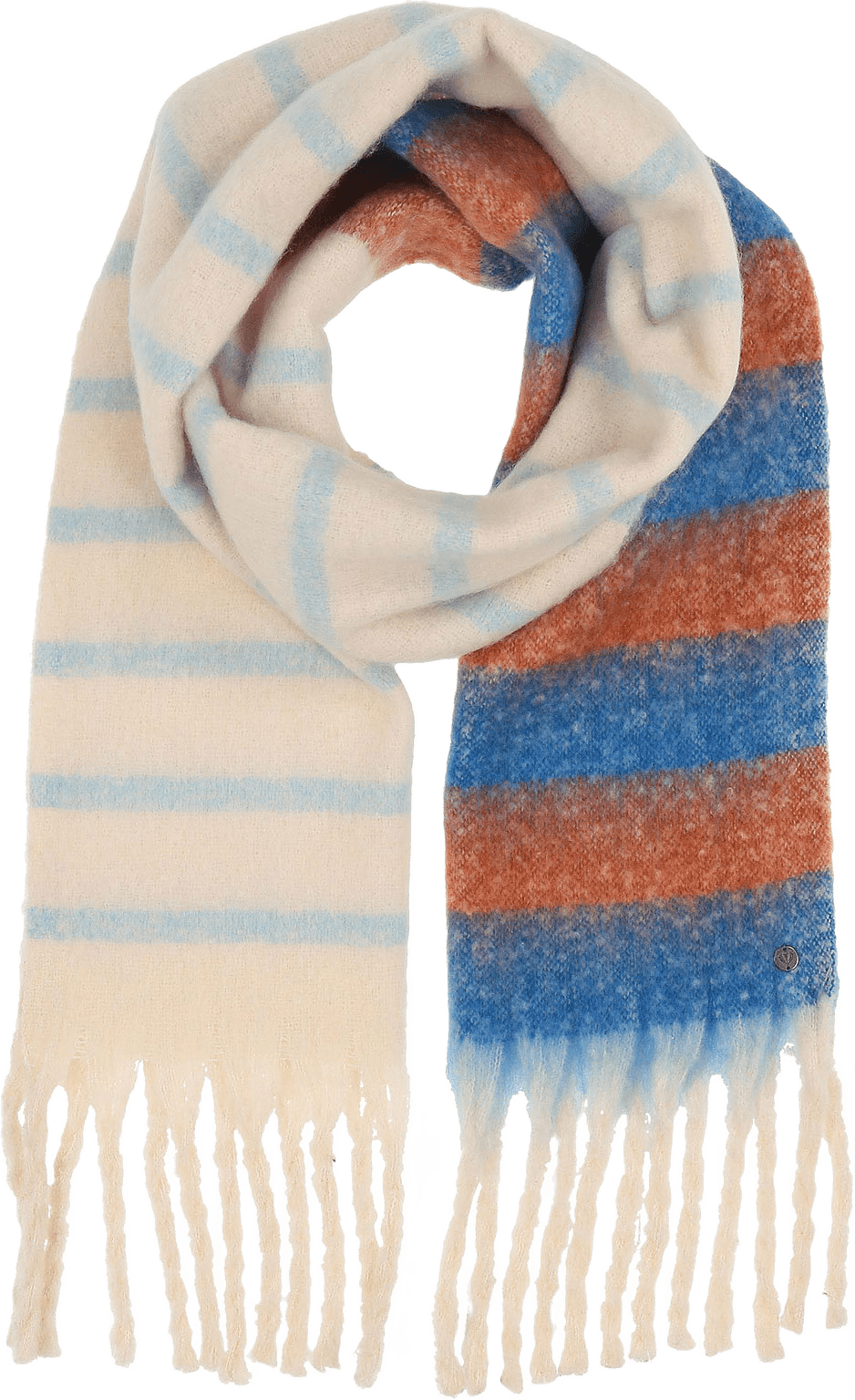 Scarf, från Fraas, i färgen Royal Blue.