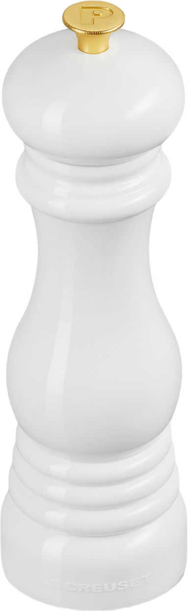 Pepparkvarn 21cm, från Le Creuset, i färgen White.