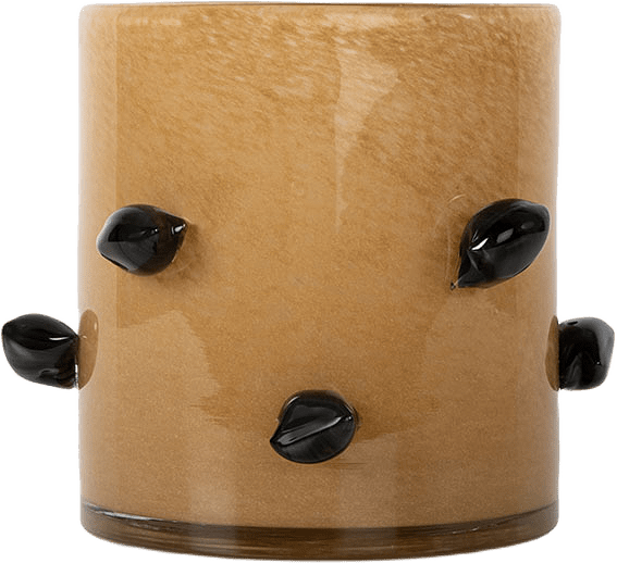 Ljuslykta Arlo M, från Byon, i färgen Beige/Svart.