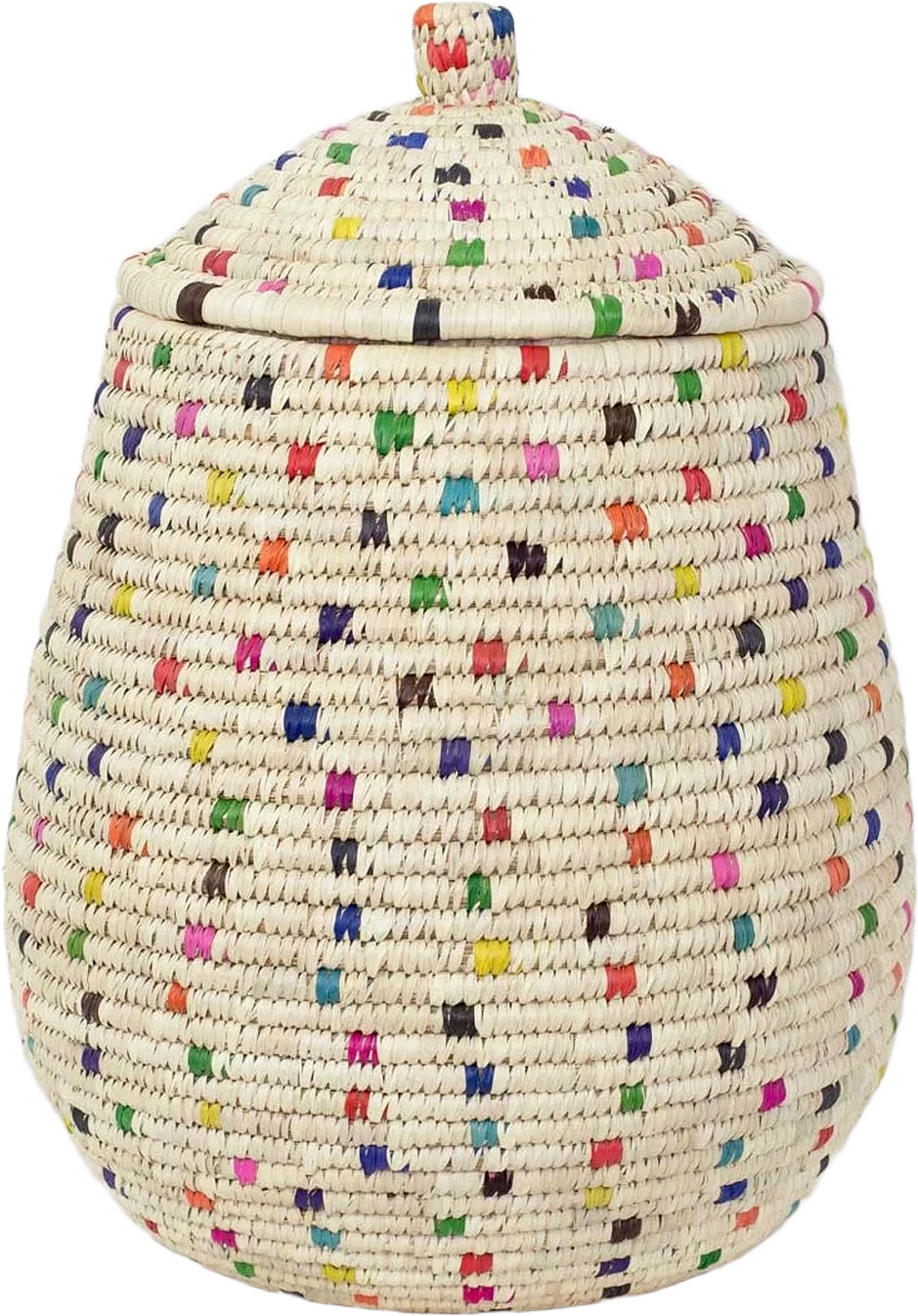 PALM DOTTED EGG Korg, från A World of Craft, i färgen Multi.