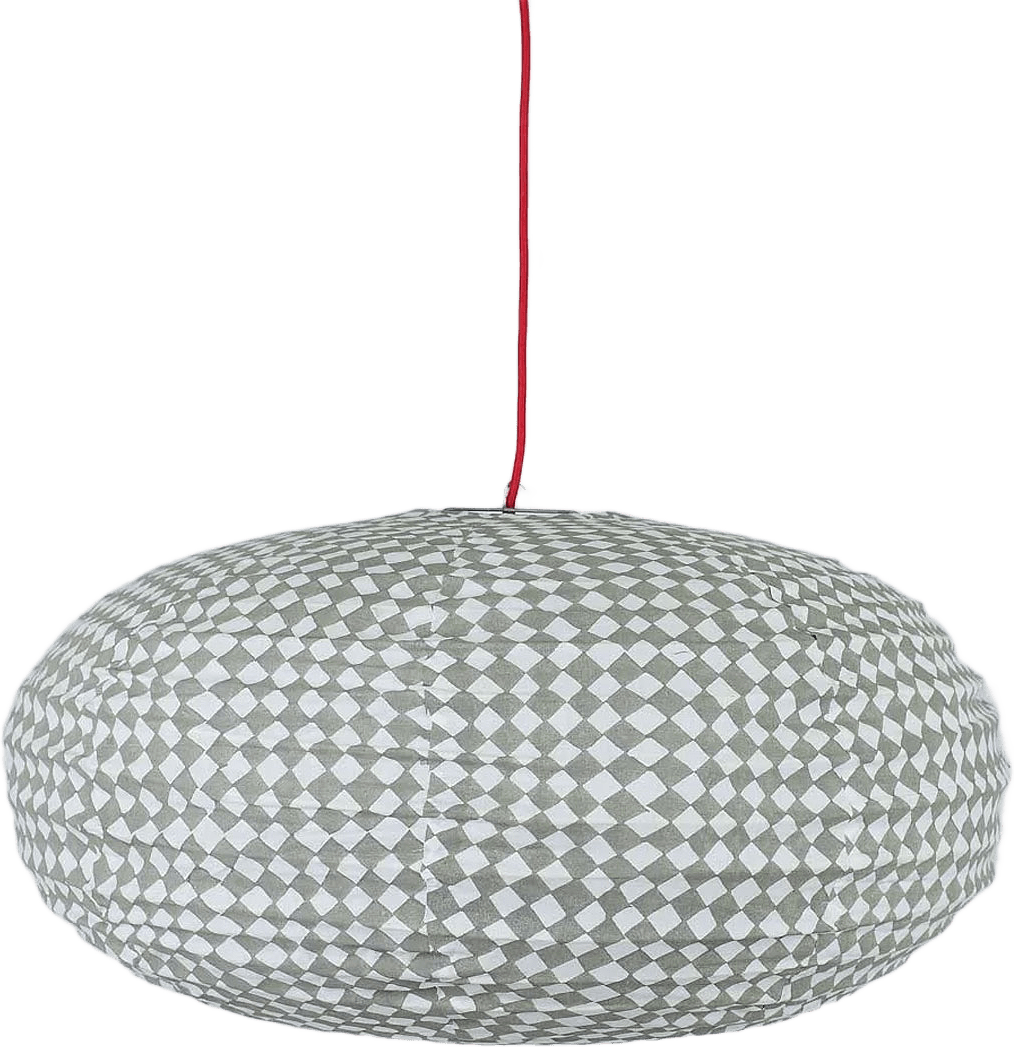 TRIANGLE OVAL Lampskärm, från A World of Craft, i färgen Grå.