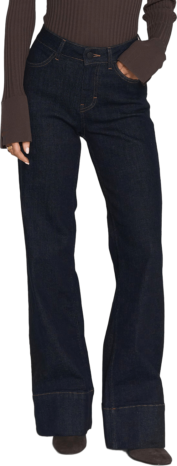 Denim Trousers, från Twist & Tango, i färgen Raw Blue.