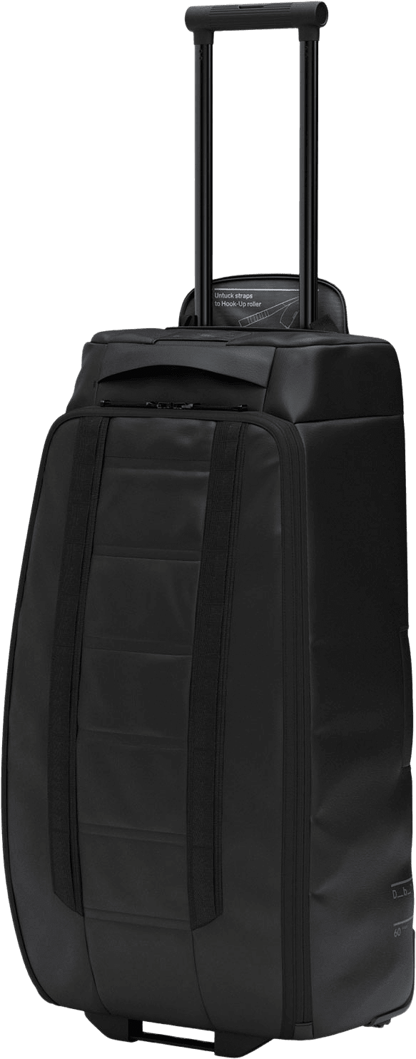 Hugger Roller Bag 60L, från DB, i färgen Black Out.
