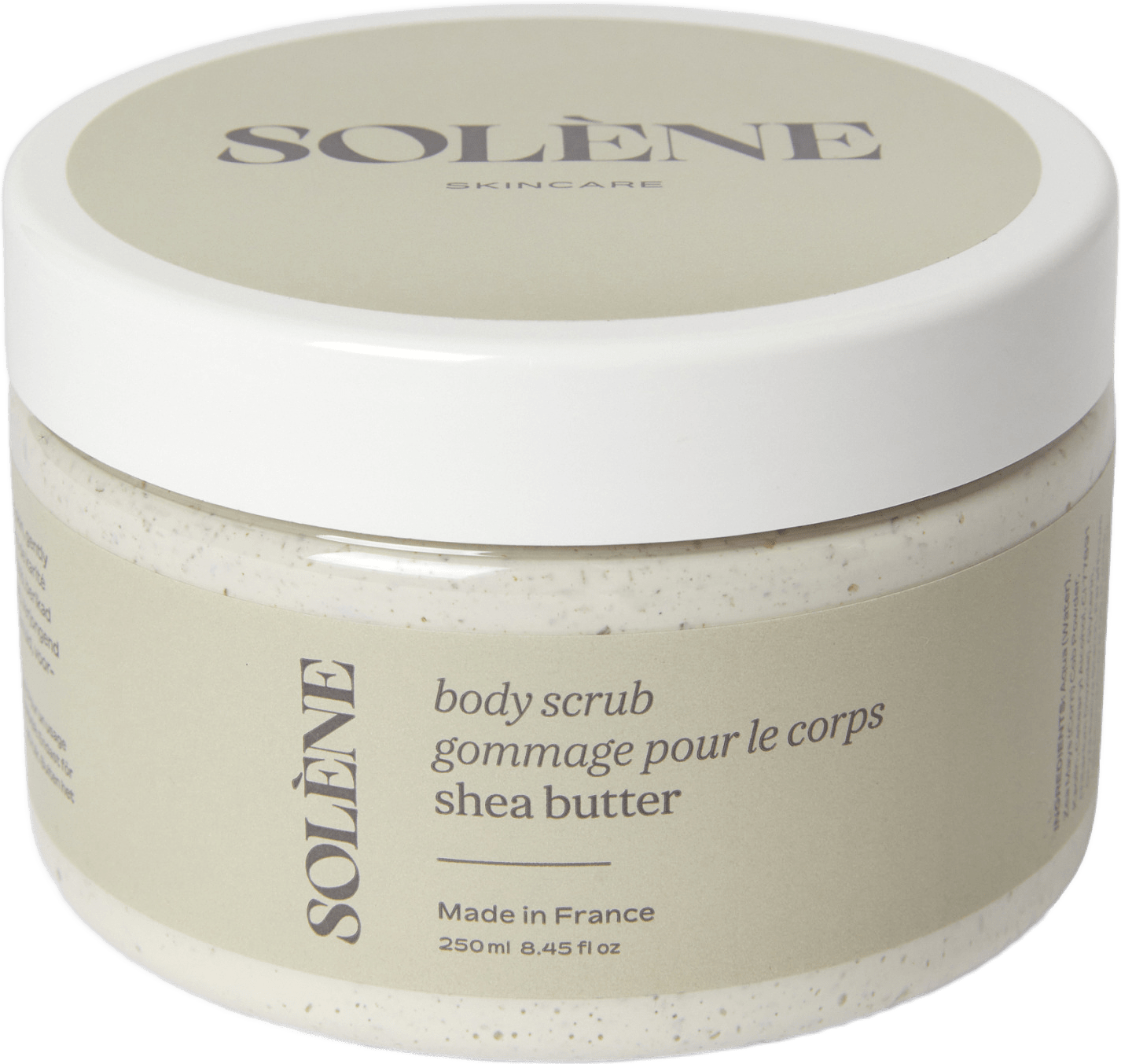 Body Scrub, Shea Butter, från SOLÈNE.