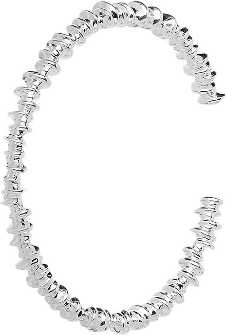 Les Roches Bracelet Small, från Drakenberg Sjölin, i färgen Silver.