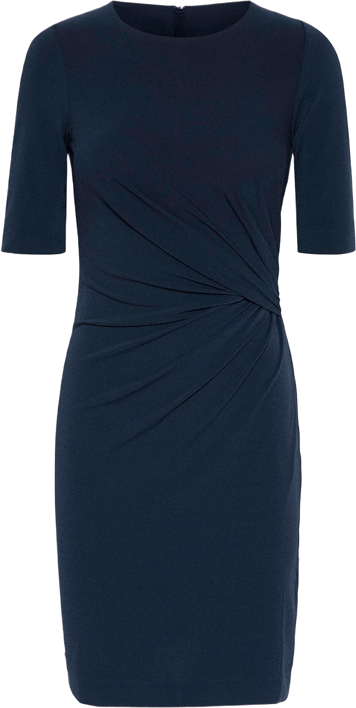 SolanaIW Dress, från Inwear, i färgen Stormy Navy.