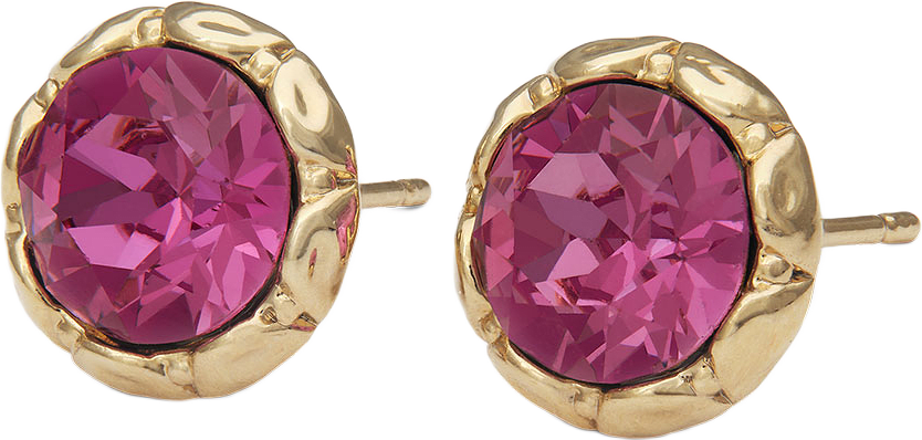 Miss Victoria Earrings, från Lily and Rose, i färgen Dark Rose/Gold.