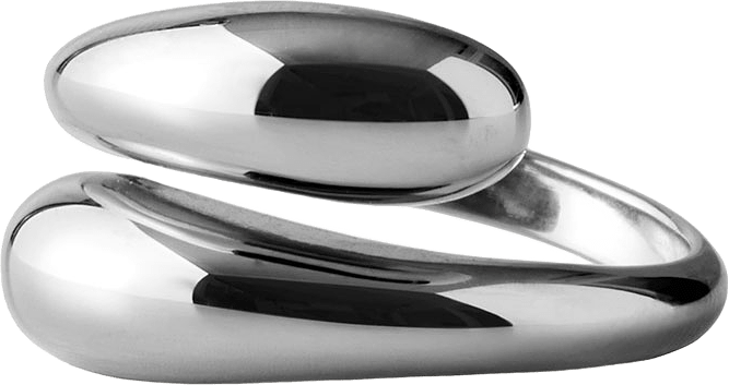 Rain Ring, från Pernille Corydon, i färgen Silver.