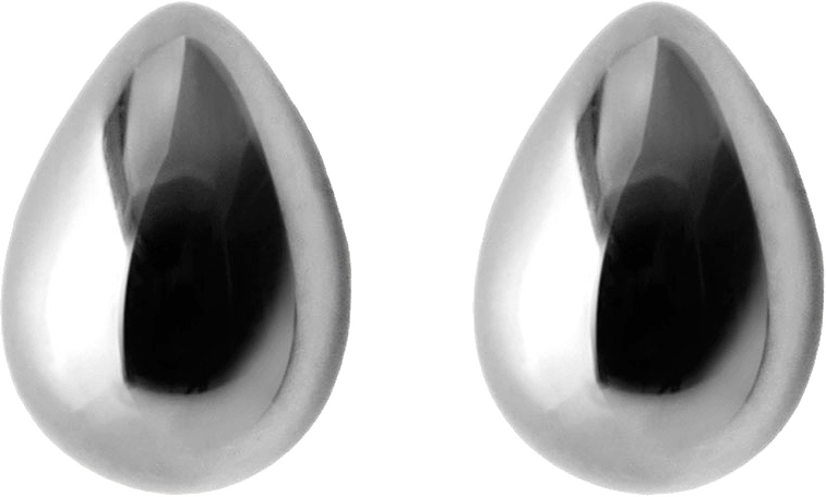 Rain Earsticks, från Pernille Corydon, i färgen Silver.