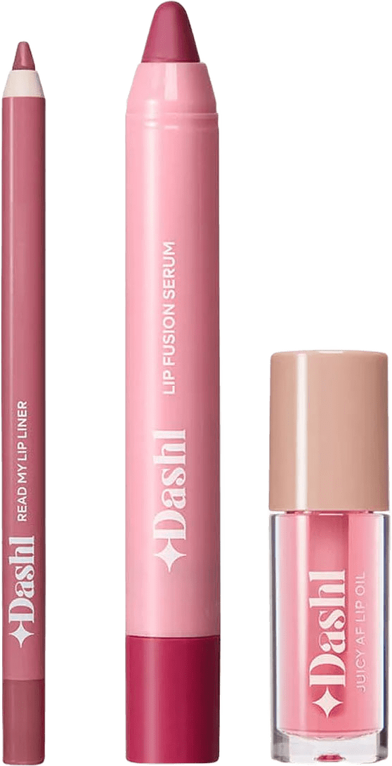 Juicy Lip Trio Kit, från DASHL, i färgen 3 Colours.