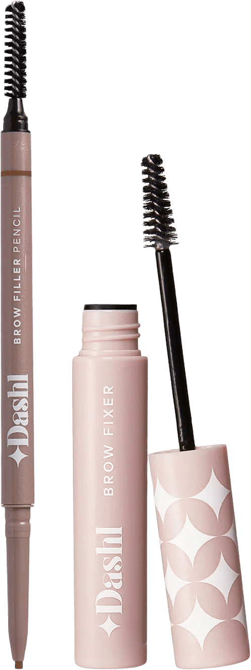 Brow Duo Kit, från DASHL, i färgen Transparent & Ebony.