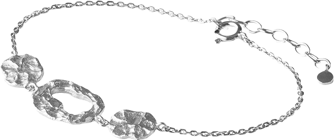 Cloud Bracelet, från Pernille Corydon, i färgen Silver.