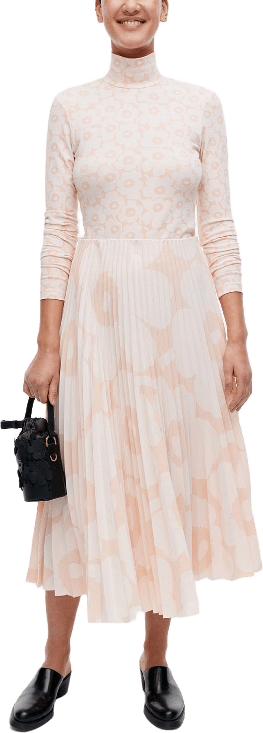 Myy Unikko Skirt, från Marimekko, i färgen Light Pink, Light Pink.