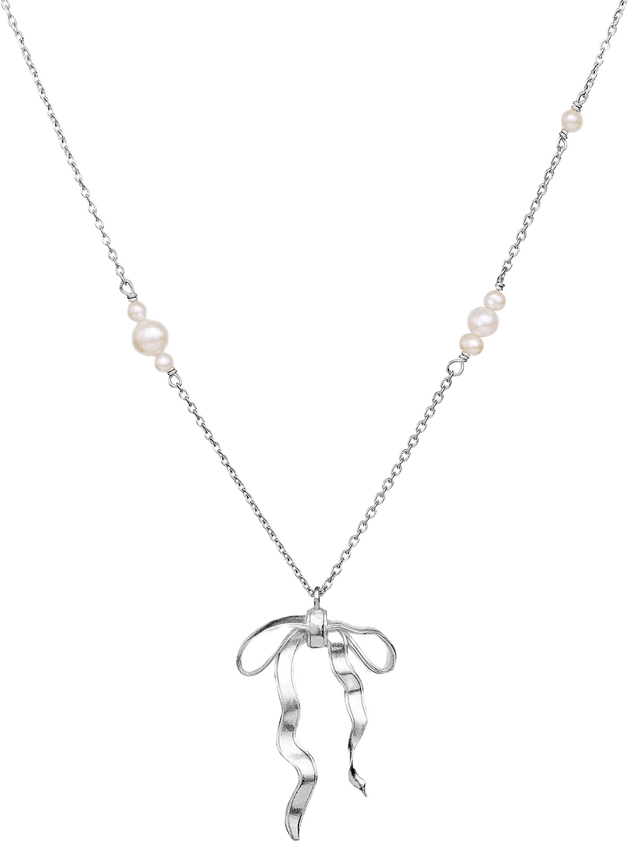 EFFIE Necklace, från Maanesten, i färgen Silver.